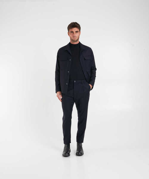 Jachete Cruna Overshirt Bruges Blue Barbati (BM 19034218) 3