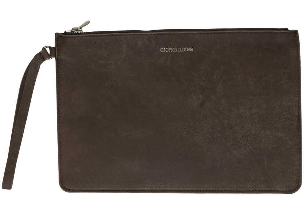 Borsete Giorgio Brato Leather clutch Brown Barbati (BM 19034227) 2