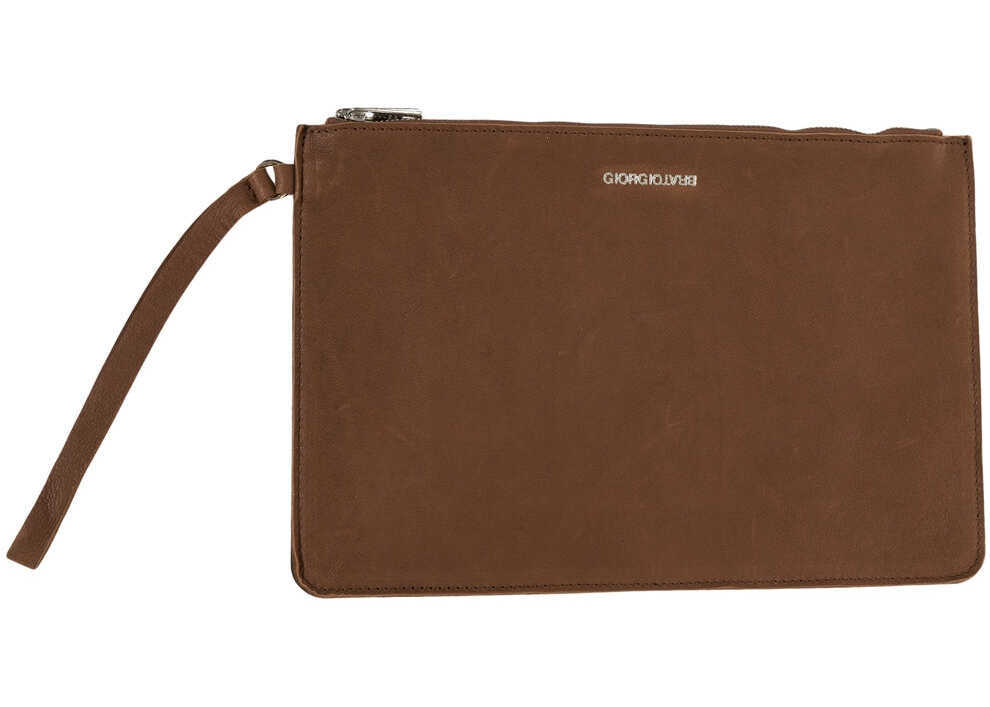 Borsete Giorgio Brato Leather clutch Brown Barbati (BM 19034227) 2