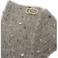 Manusi Liu Jo Dama - Manusi Liu Jo Gloves with sequins Black Femei (BM 19034233) - B-mall.ro