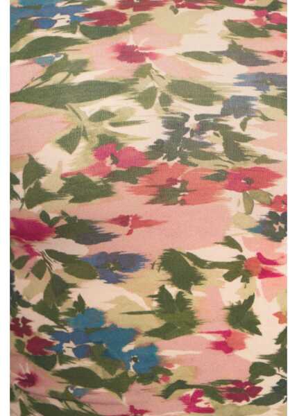 Tricouri Farmrio T-shirt with floral print Pink Femei (BM 19034242) 5