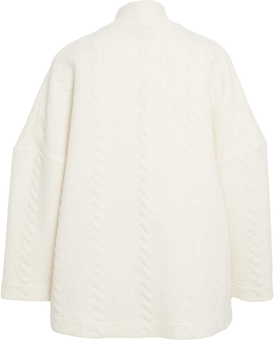 Cardigane OBLO UNIQUE Cardigan oversize White Femei (BM 19034248) 3
