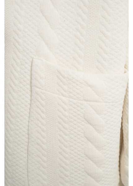 Cardigane OBLO UNIQUE Cardigan oversize White Femei (BM 19034248) 4