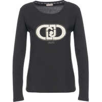 Tricouri T-shirt with rhinestones Femei
