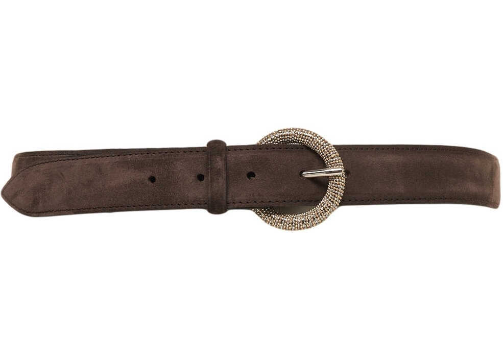 Curele Orciani Suede belt Brown Femei (BM 19034269) 2