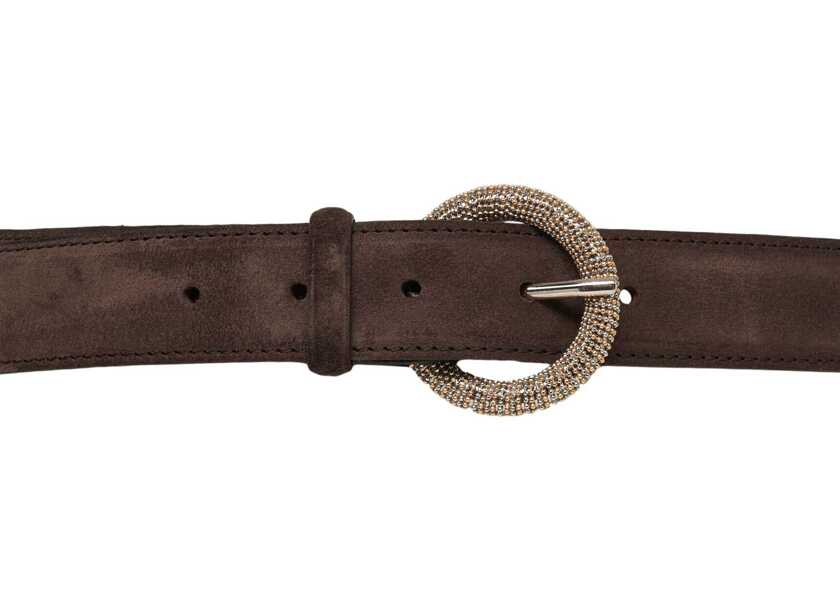 Curele Orciani Suede belt Brown Femei (BM 19034269) 3