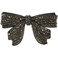 Accesorii Brooch with sequins and rhinestones Femei