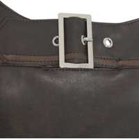 Rochii scurte Dama - Rochii scurte Liu Jo White Mini dress made from faux leather Brown Femei (BM 19034284) - B-mall.ro