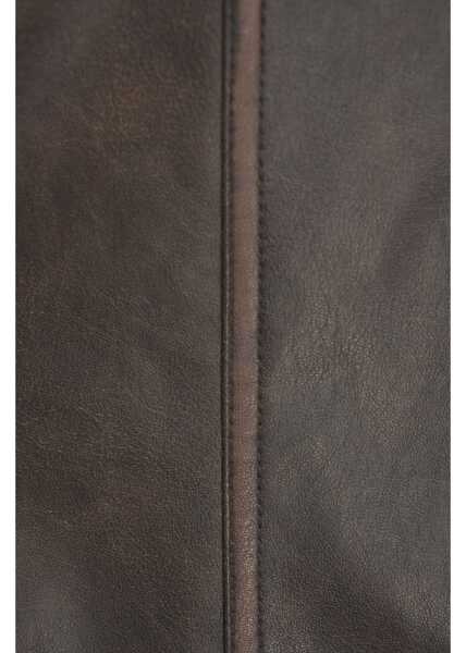 Rochii scurte Liu Jo White Mini dress made from faux leather Brown Femei (BM 19034284) 5