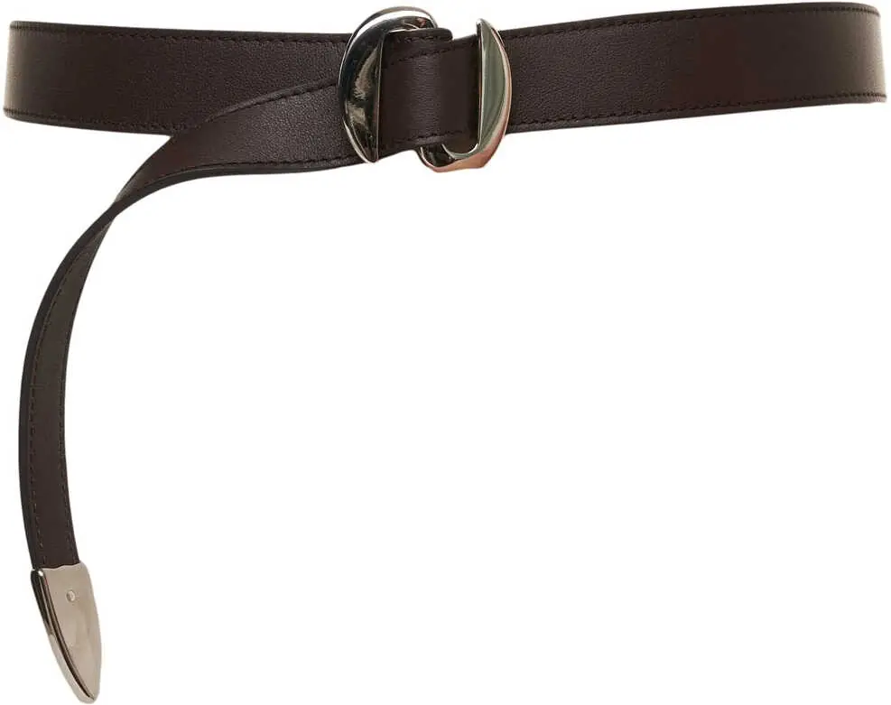 Curele Orciani Smooth leather belt Brown Femei (BM 19034305) 2