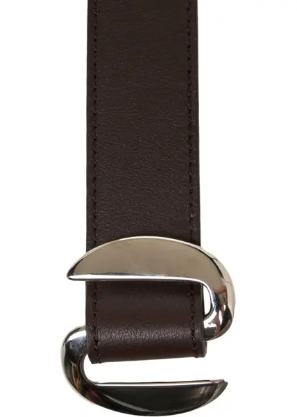 Curele Orciani Smooth leather belt Brown Femei (BM 19034305) 4