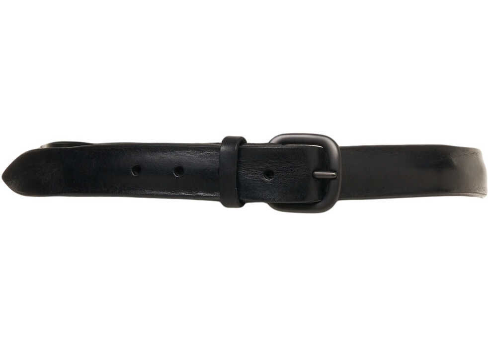 Curele Orciani Smooth leather belt Black Barbati (BM 19034311) 2