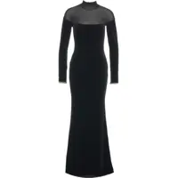 Rochii lungi Elisabetta Franchi Dress with transparent details