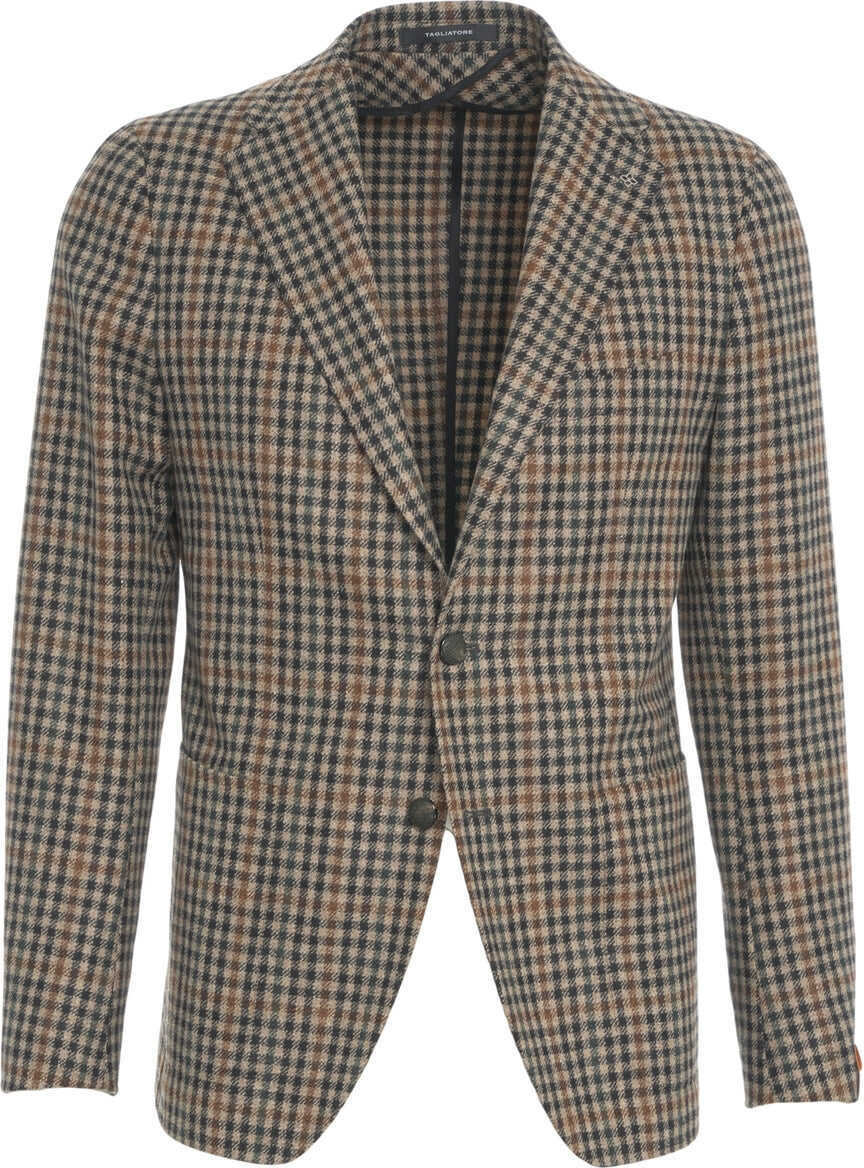 Sacouri Tagliatore Blazer with check pattern Multicolor Barbati (BM 19034326) 1