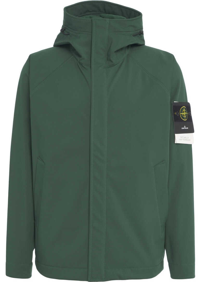 Jachete Stone Island Technical jacket Green Barbati (BM 19034341) 1