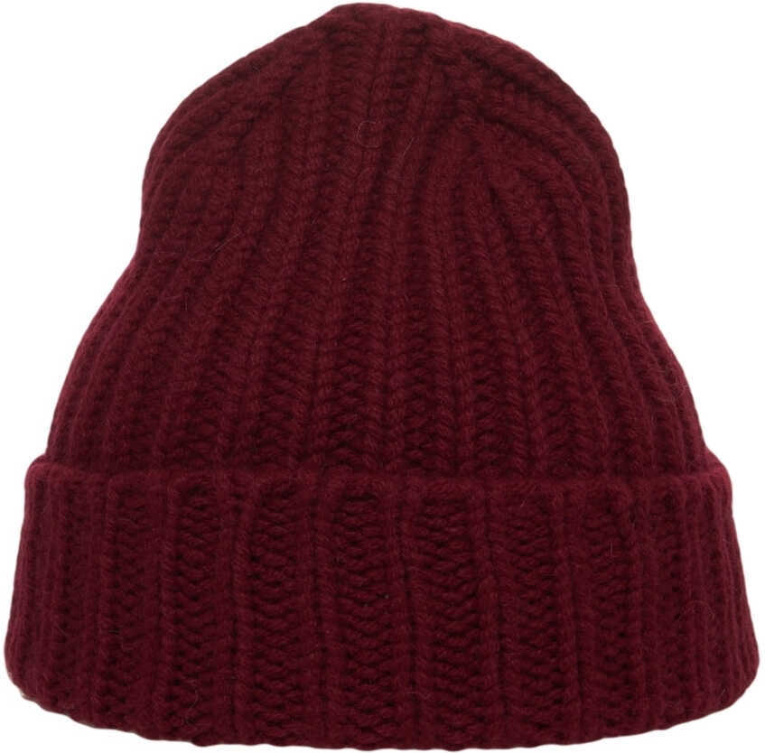 Caciuli Le Bonnet Amsterdam Knit beanie Red Femei (BM 19034350) 3