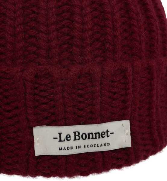 Caciuli Le Bonnet Amsterdam Knit beanie Red Femei (BM 19034350) 4