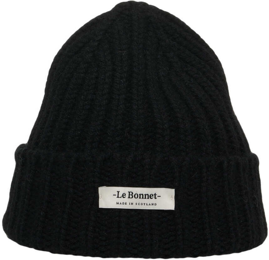 Caciuli Le Bonnet Amsterdam Knit beanie Black Femei (BM 19034350) 2