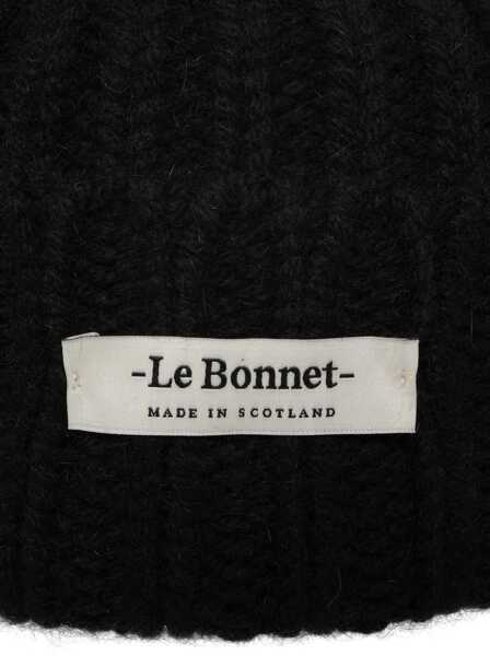 Caciuli Le Bonnet Amsterdam Knit beanie Black Femei (BM 19034350) 4