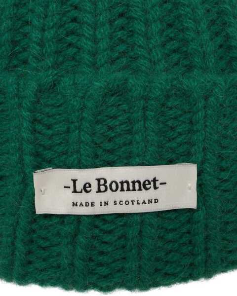Caciuli Le Bonnet Amsterdam Knit beanie Green Femei (BM 19034350) 6