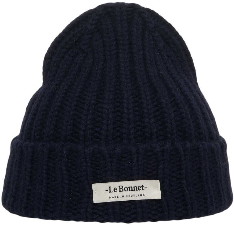 Caciuli Le Bonnet Amsterdam Knit beanie Blue Femei (BM 19034350) 2