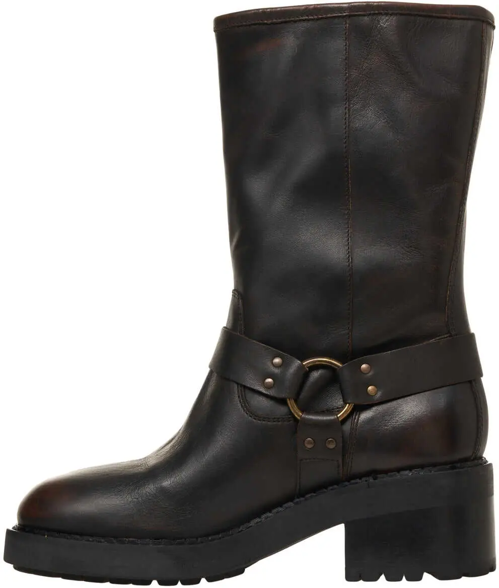 Cizme de iarna CURIOSITE Leather boots Brown Femei (BM 19034356) 4