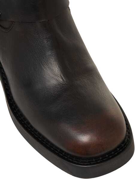 Cizme de iarna CURIOSITE Leather boots Brown Femei (BM 19034356) 5