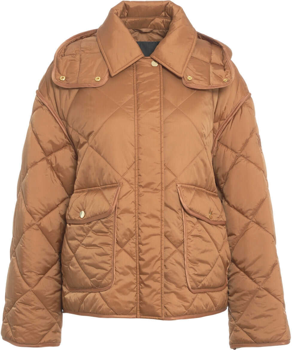 Jachete Pinko Quilted jacket Brown Femei (BM 19034377) 2