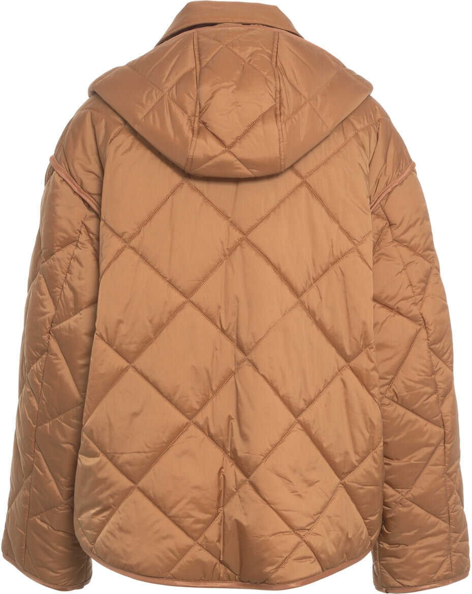 Jachete Pinko Quilted jacket Brown Femei (BM 19034377) 3