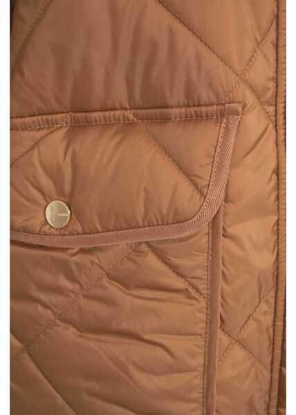 Jachete Pinko Quilted jacket Brown Femei (BM 19034377) 5
