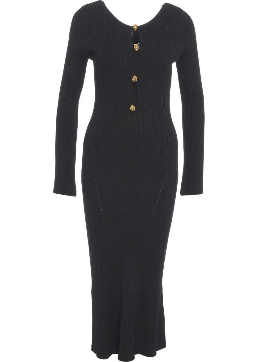 Rochii lungi GUESS Knit maxi dress Black Femei (BM 19034395) 2