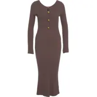 Rochii lungi Knit maxi dress Femei