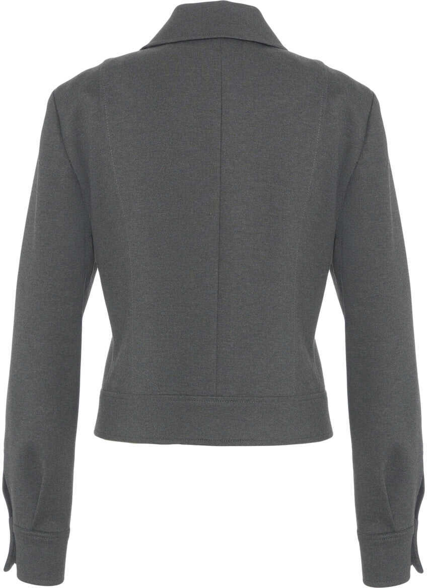 Jachete Liu Jo Jacket with decorative buttons Grey Femei (BM 19034416) 3
