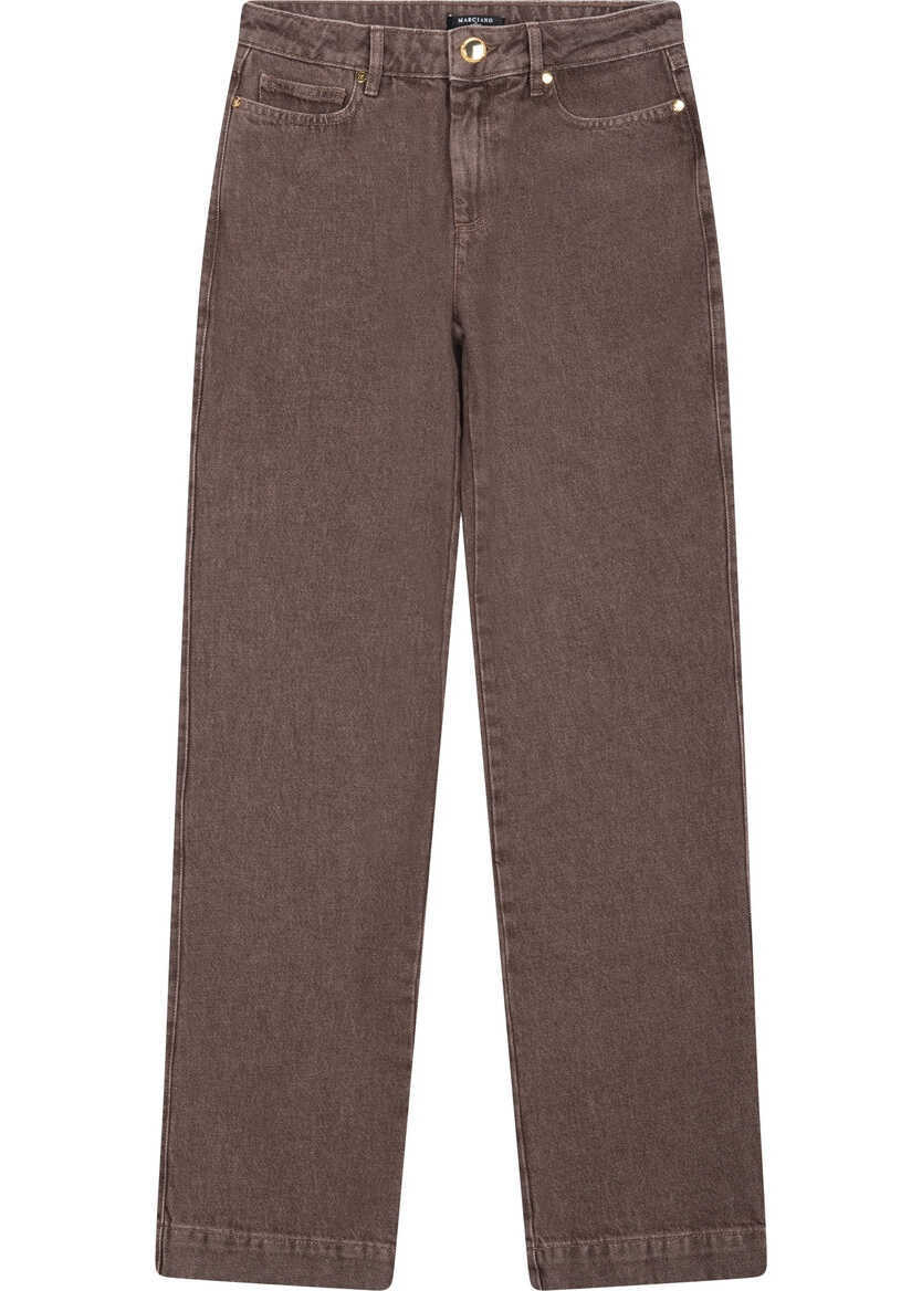 Blugi drepti GUESS Straight leg jeans Brown Femei (BM 19034431) 2