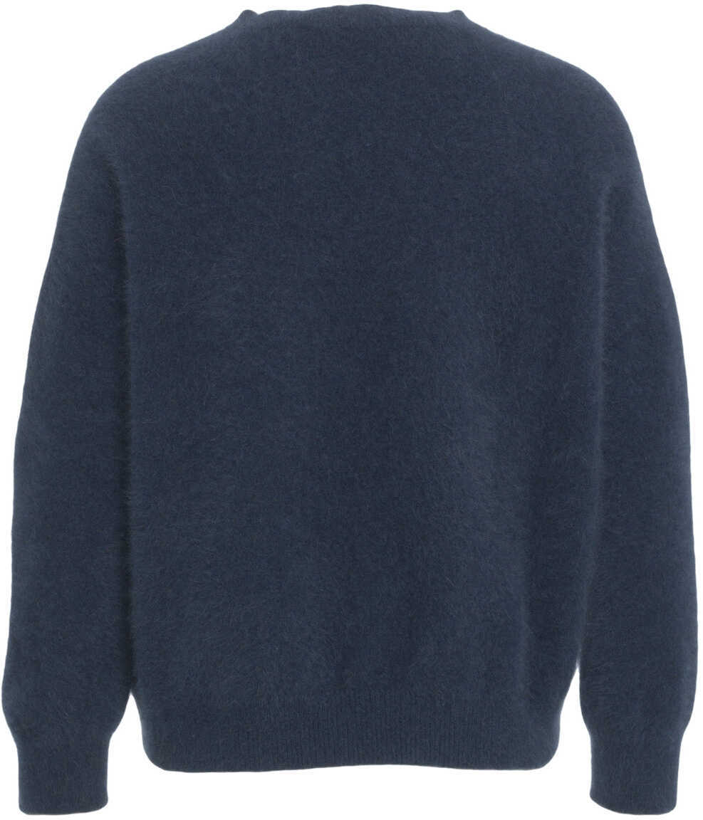 Pulovere MVM Sweater made of wool Blue Femei (BM 19034440) 3