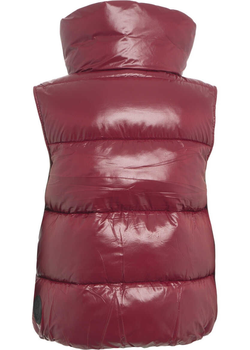 Veste Save the Duck Padded vest Love Red Femei (BM 19034446) 3