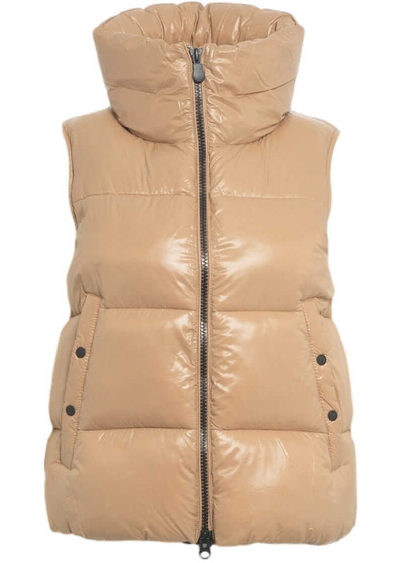 Veste Save the Duck Padded vest Love Beige Femei (BM 19034446) 1