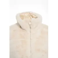 Veste Dama - Veste Save the Duck Faux fur gilet FURY Beige Femei (BM 19034449) - B-mall.ro