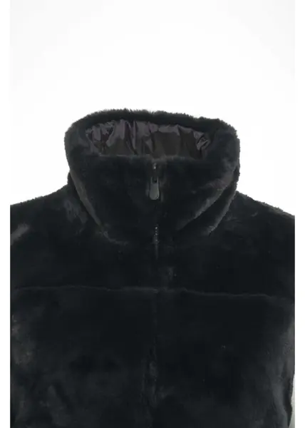 Veste Save the Duck Faux fur gilet FURY Black Femei (BM 19034449) 4