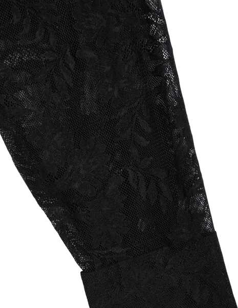 Body-uri NORMA KAMALI Lace bodysuit Boyfriend Black Femei (BM 19034455) 4