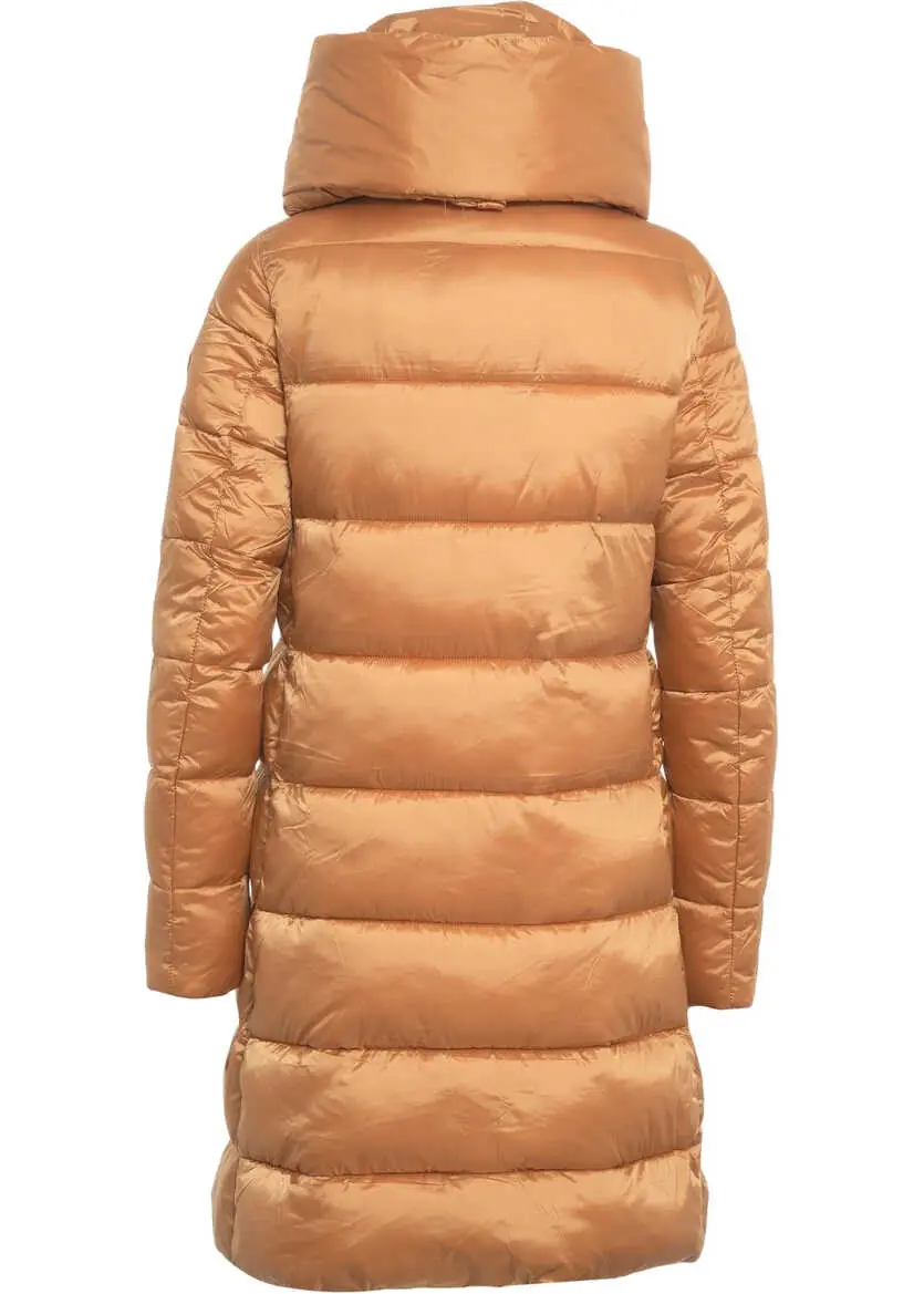 Paltoane Save the Duck Long down coat Iris Brown Femei (BM 19034467) 3