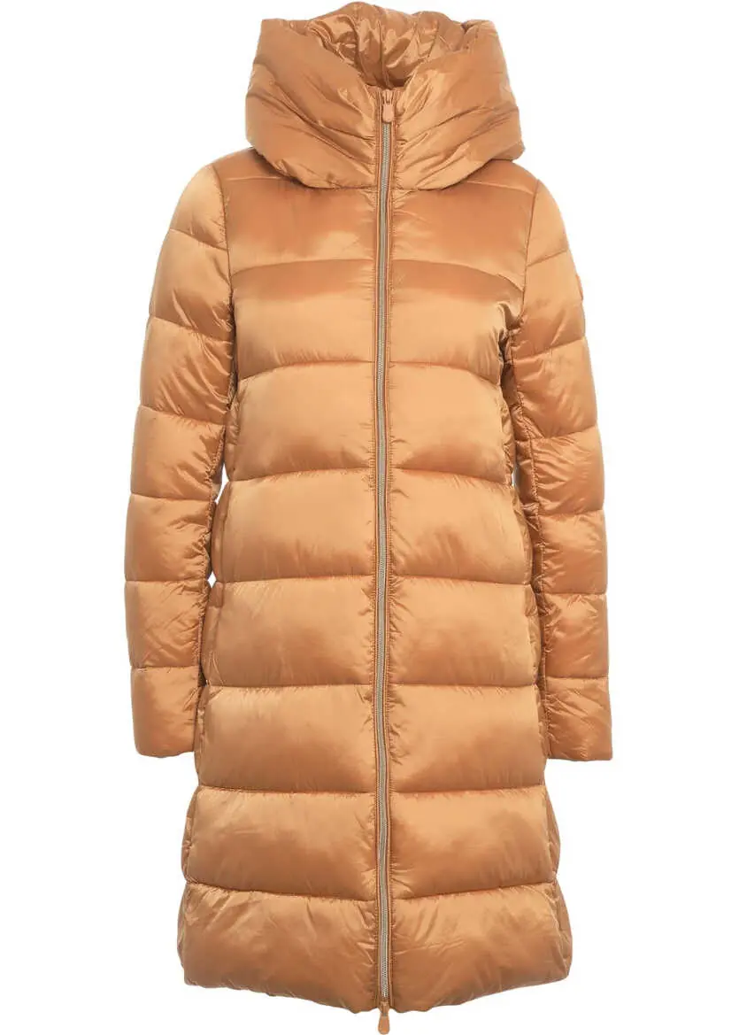 Paltoane Save the Duck Long down coat Iris Brown Femei (BM 19034467) 1