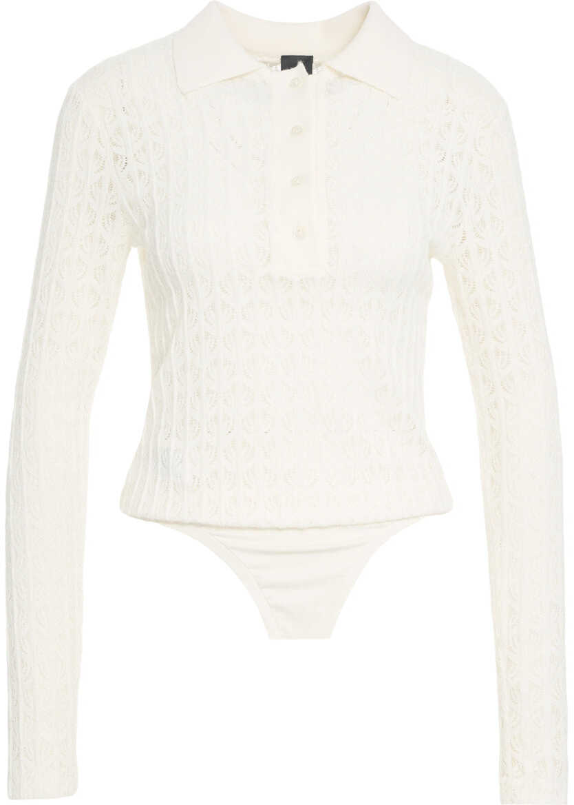 Body-uri Pinko Lace bodysuit Yoana White Femei (BM 19034476) 2