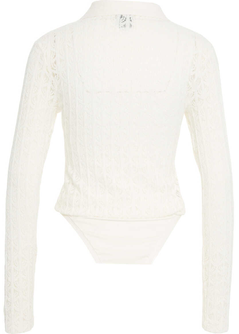 Body-uri Pinko Lace bodysuit Yoana White Femei (BM 19034476) 3