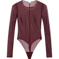 Body-uri Elisabetta Franchi Bodysuit with chain detail