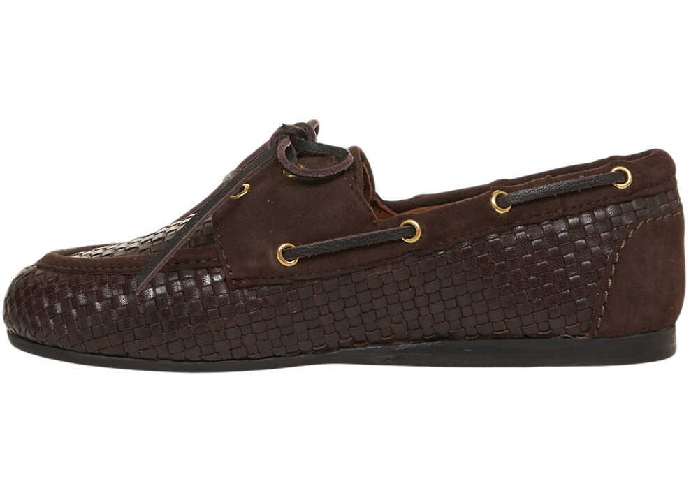 Mocasini Billi Bi Leather moccasins BRITNEY Brown Femei (BM 19034503) 4