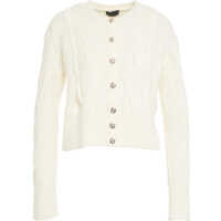 Cardigane Cardigan with cable knit pattern Femei