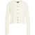 Liu Jo Cardigan with cable knit pattern White