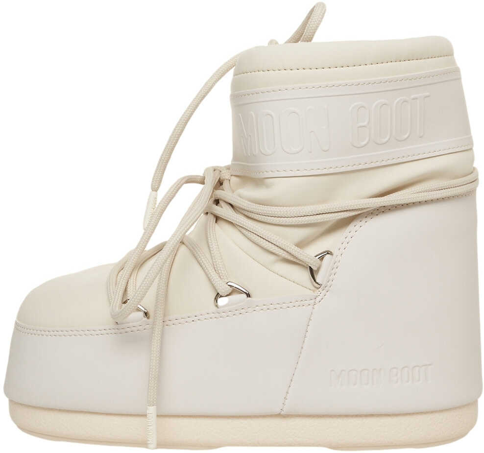 Cizme de iarna Moon Boot Boots Icon Low Rubber White Femei (BM 19034524) 4