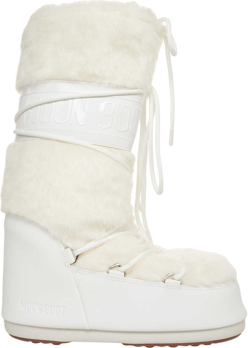 Cizme de iarna Moon Boot Boots ICON FAUX White Femei (BM 19034533) 2